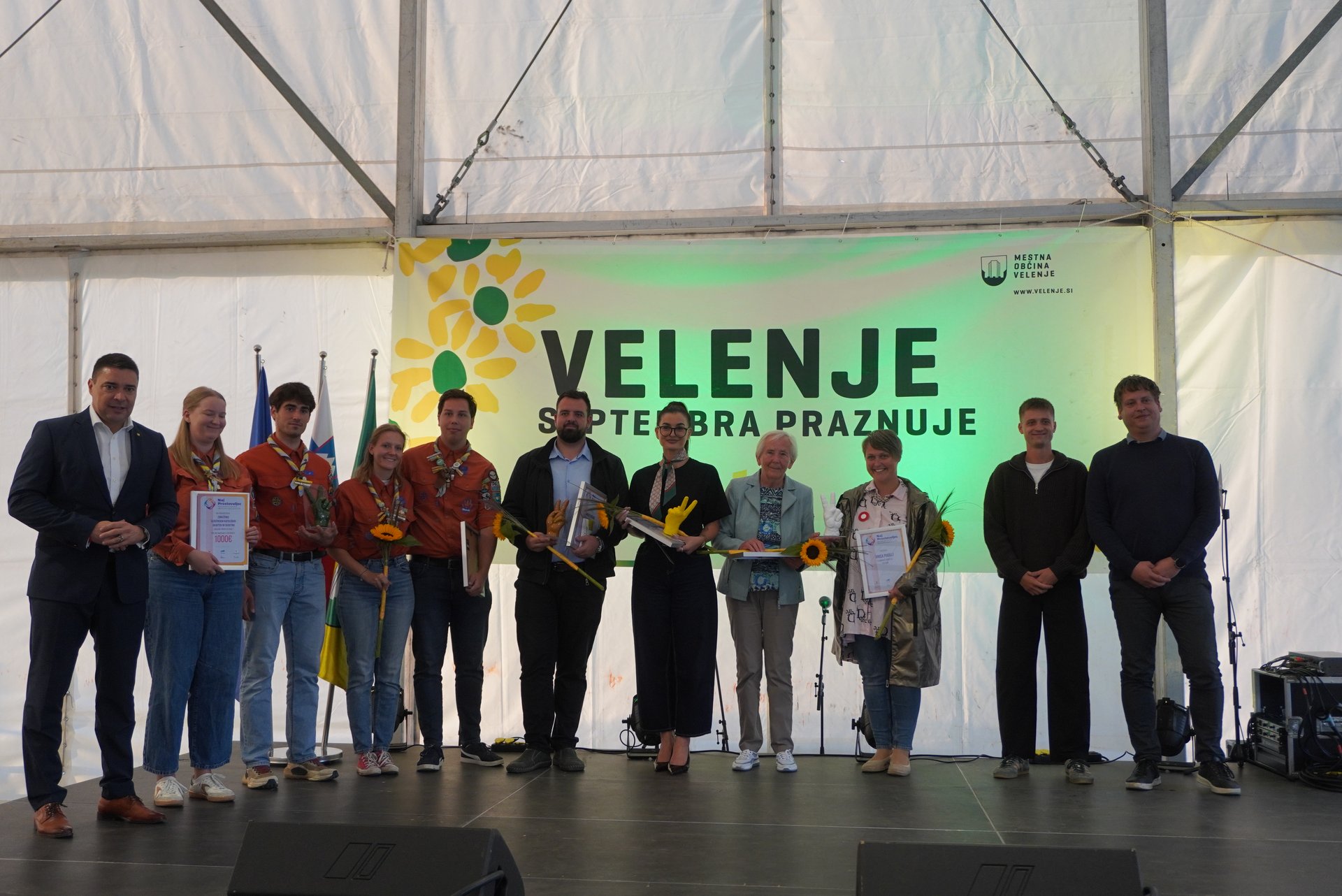 (VIDEO in FOTO) V Velenju počastili prostovoljce: "Brez vas bi bilo naše mesto drugačno"